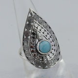 Ethiopian Opal 925 Silver Rings