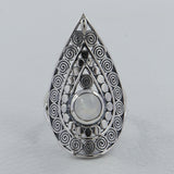 Ethiopian Opal 925 Silver Rings