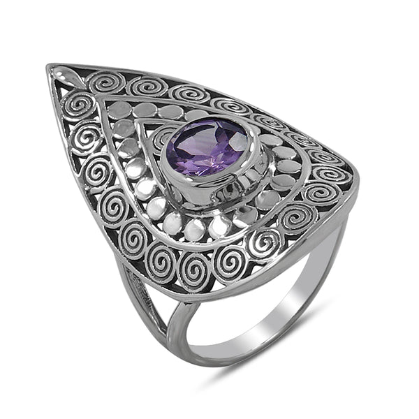 Ethiopian Opal 925 Silver Ring