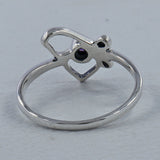Natural Ruby Sterling Silver Ring