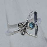 Natural Ruby Sterling Silver Ring