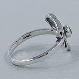 Natural Ruby Sterling Silver Ring