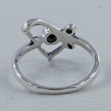 Natural Ruby Sterling Silver Ring
