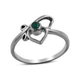 Natural Ruby Sterling Silver Ring