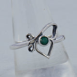 Natural Ruby Sterling Silver Ring
