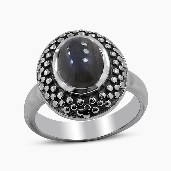 925 Sterling Silver Charoite Rings