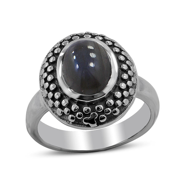 925 Sterling Silver Charoite Rings