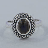 925 Sterling Silver Charoite Rings