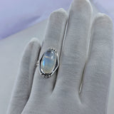 925 Silver Labradorite Rings