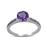 925 Sterling Silver Blue Topaz Rings