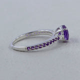 925 Sterling Silver Blue Topaz Rings