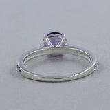 925 Sterling Silver Blue Topaz Rings