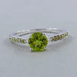 925 Sterling Silver Blue Topaz Rings