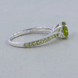 925 Sterling Silver Blue Topaz Rings