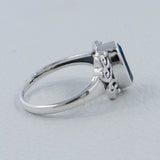 Mystic Quartz Sterling Silver Ring