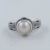 925 Sterling Silver Pearl Rings