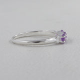 925 Sterling Silver Amethyst Ring