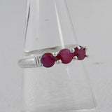 925 Sterling Silver Amethyst Ring