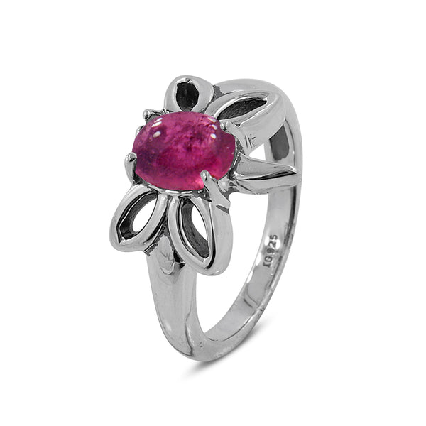 Tourmaline Sterling Silver Rings