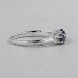 925 Sterling Silver Amethyst Ring
