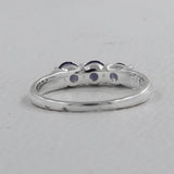 925 Sterling Silver Amethyst Ring