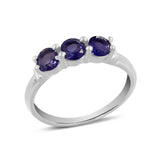 925 Sterling Silver Amethyst Ring
