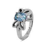 Tourmaline Sterling Silver Rings