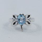 Tourmaline Sterling Silver Rings