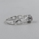 925 Sterling Silver Ruby Rings