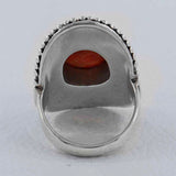 Sponge Coral Silver Rings