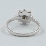 Natural Peridot Sterling Silver Rings
