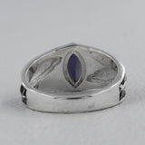 925 Sterling Silver Citrine Ring