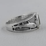 925 Sterling Silver Citrine Ring