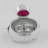 925 Sterling Silver Garnet Rings