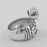 925 Sterling Silver Garnet Rings