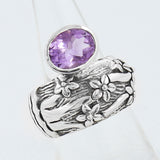 925 Sterling Silver Garnet Rings