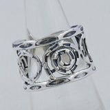 925 Sterling Silver Wide Band Ring
