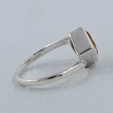 925 Sterling Silver Blue Topaz Ring