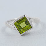 925 Sterling Silver Blue Topaz Ring