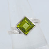 925 Sterling Silver Blue Topaz Ring
