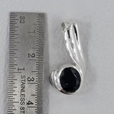 925 Silver Blue Topaz Pendants