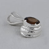 925 Silver Blue Topaz Pendants