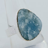 Raw Uncut Astrophyllite Silver Rings