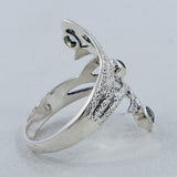 Amethyst Silver Ring