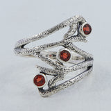 Amethyst Silver Ring
