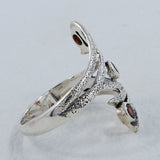Amethyst Silver Ring