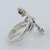 Amethyst Silver Ring