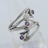Amethyst Silver Ring