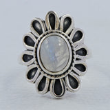 925 Sterling Silver Larimar Rings