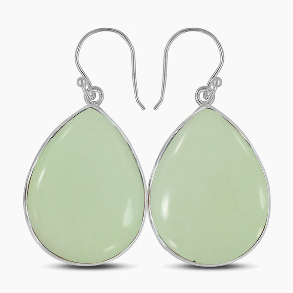 Polychrome Jasper Silver Earrings